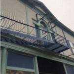 Even the fire escape was updated!